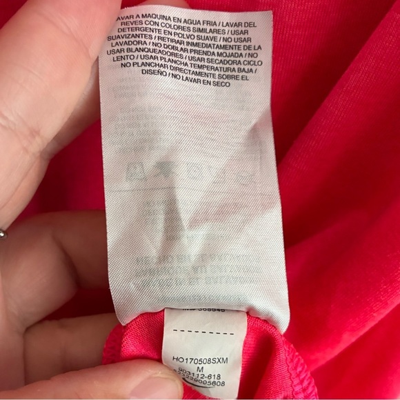 Nike Neon Pink Dry Fit Short Sleeve Tee M - Picture 8 of 8